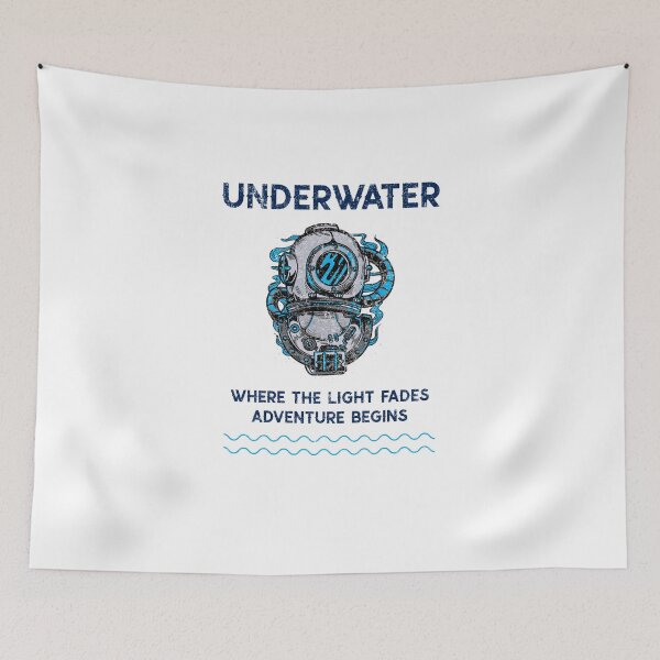 Item preview, Underwater, Where the Light Fades Adventure Begins  designed and sold by JoeVee-Int.