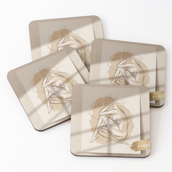 Item preview, "Whispers of Grace – Elegant Nude Wall Art in Soft Tones" designed and sold by Fruzbt.