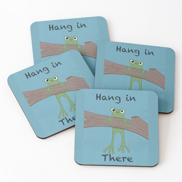 Item preview, Hang in there frog designed and sold by StellarsArt.