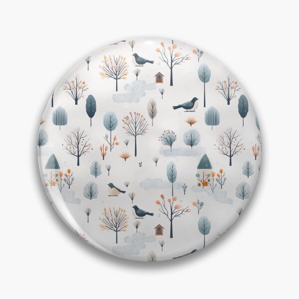 Item preview, Copy of Birds winterland	 designed and sold by Alessandro Remo Mazzoni Remotextiles.