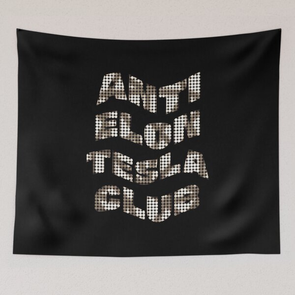 Item preview, Anti Elon Tesla Club #24 designed and sold by creativerooney.
