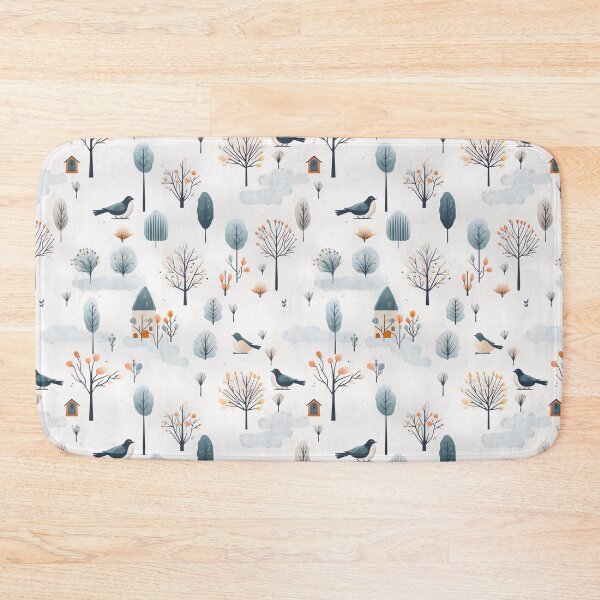 Item preview, Copy of Birds winterland	 designed and sold by Alessandro Remo Mazzoni Remotextiles.