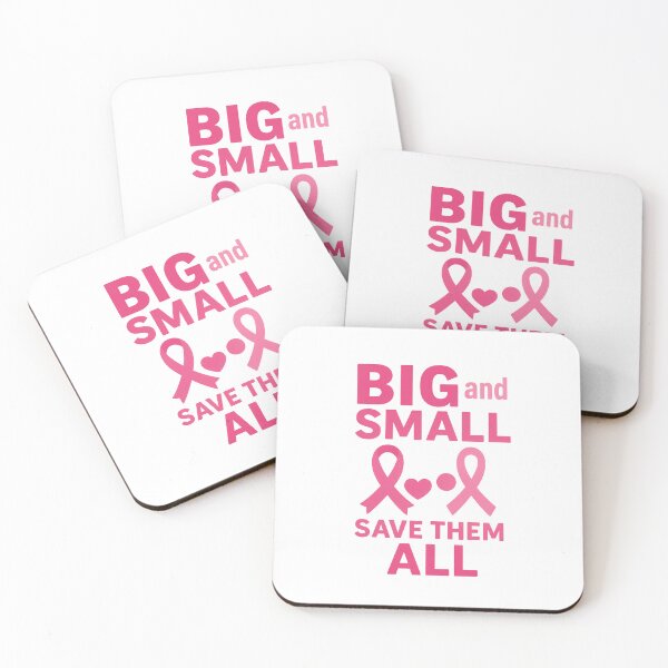 Item preview, Big and Small, Save Them All - Breat Cancer designed and sold by damiang.