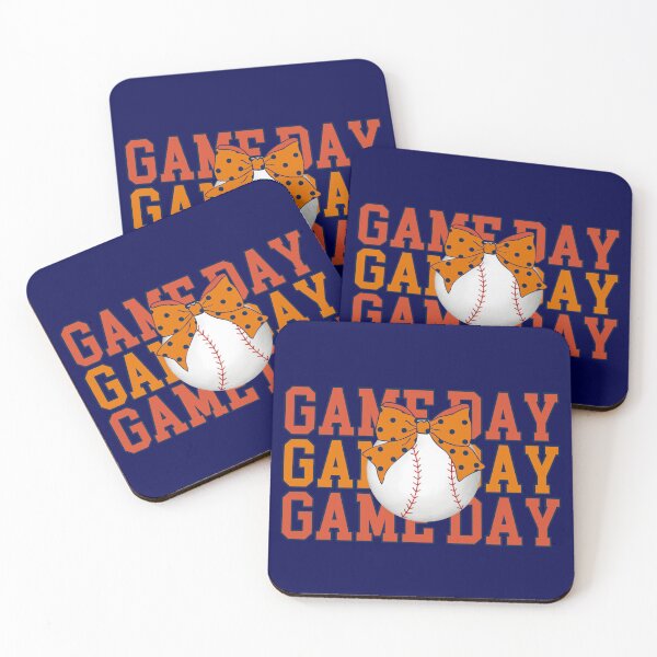 Item preview, Baseball Game Day Houston Navy Orange and White designed and sold by Not A Typical  Teacher.