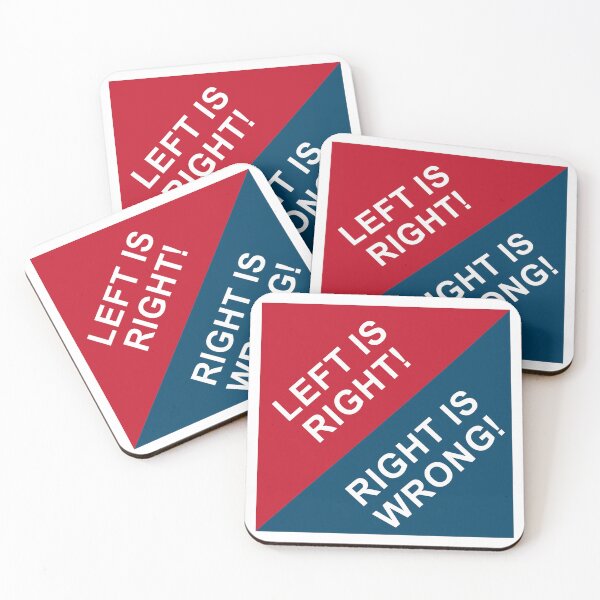 Item preview, Left is Right! Right is Wrong! designed and sold by allied-trades.