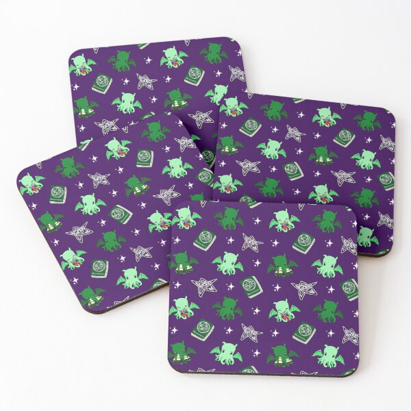 Item preview, Call of cthulhu on purple designed and sold by Cthulhu loves crafts.