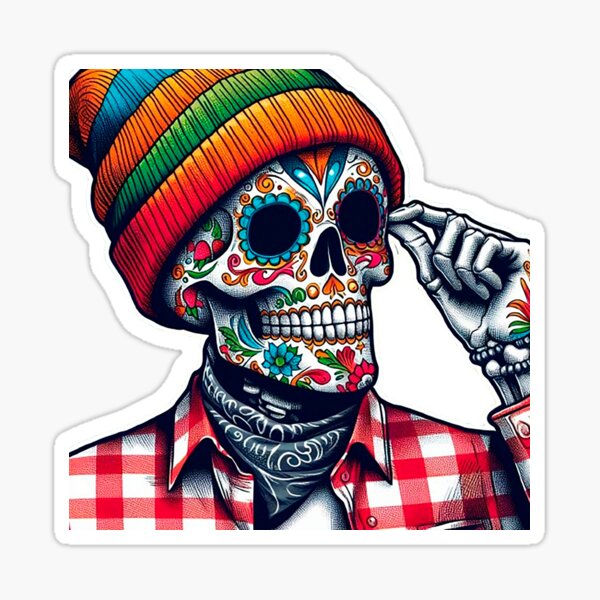 Item preview, Da' Hipster Skull designed and sold by RaizCallejera.