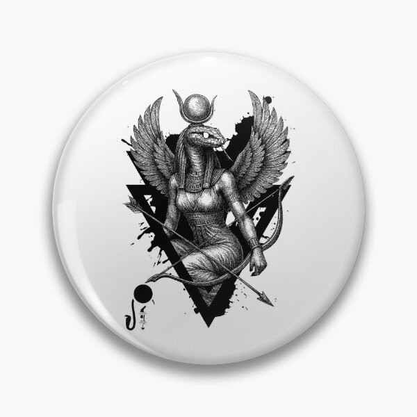 Item preview, Wadjet Egyptian Goddess designed and sold by Geometrical Helianthus.