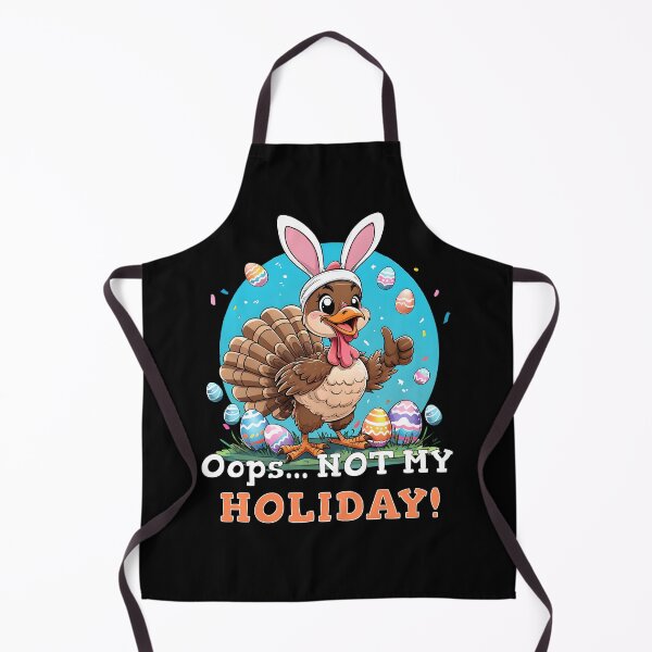 Item preview, Oops... Not My Holiday! Funny Easter Turkey Design designed and sold by Fragy72.