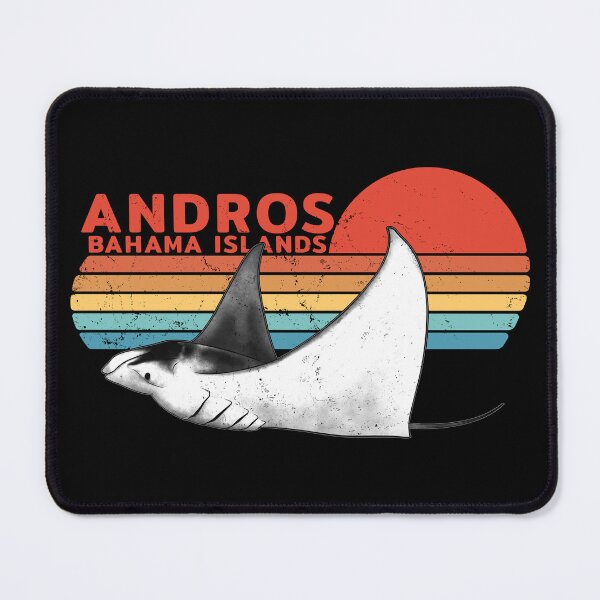 Item preview, Andros Bahamas Manta Rays designed and sold by NicGrayGraphic.