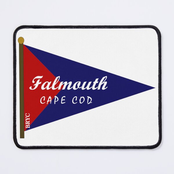 Item preview, BRYC Falmouth Cape Cod Burgee designed and sold by BumpsRYC.