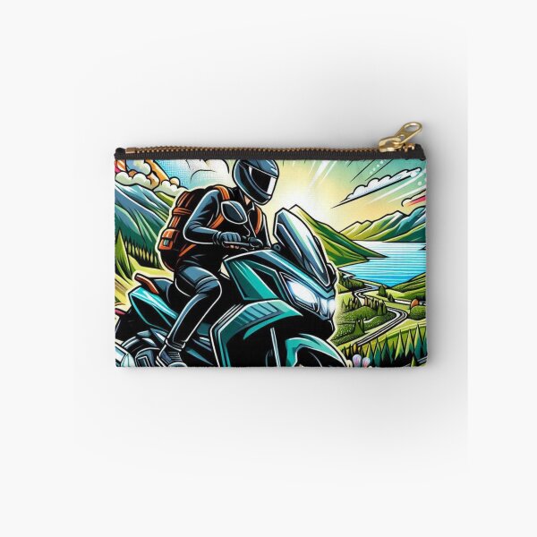 Item preview, Matic Motorbike Touring Adventure AI Art – Ideal for Bikers, Road Trip Lovers & Travel-Themed Clothing and Accessories designed and sold by knalpot-design.