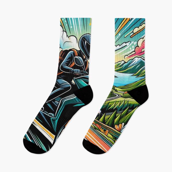 Item preview, Matic Motorbike Touring Adventure AI Art – Ideal for Bikers, Road Trip Lovers & Travel-Themed Clothing and Accessories designed and sold by knalpot-design.