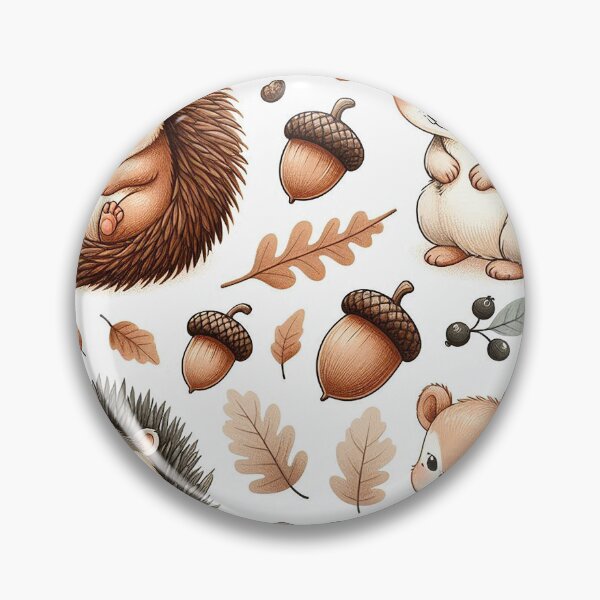 Artikelvorschau, Kleine Igel und Eichhörnchen in süßen Posen entworfen und verkauft von Designer667.