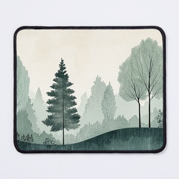 Item preview, Scandinavian Abstract Forest of Trees 2 designed and sold by SparroCreative.