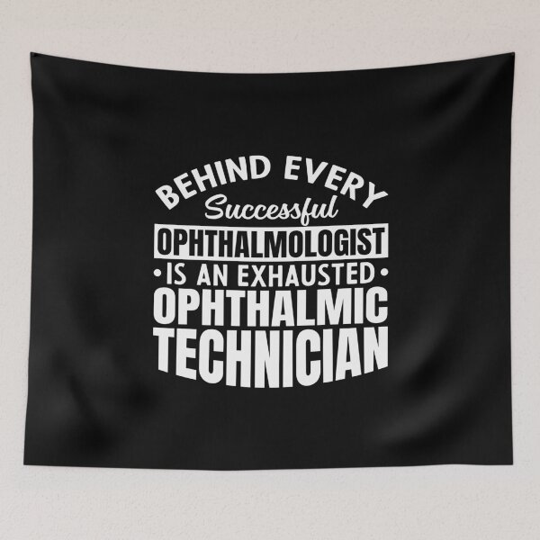 Item preview, Behind Every Successful Ophthalmologist Is An Exhausted designed and sold by DexertimaArt.