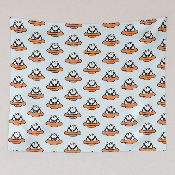 Item preview, Duck looks funny angry mean look aggressive fun designed and sold by shirt-o-mat.
