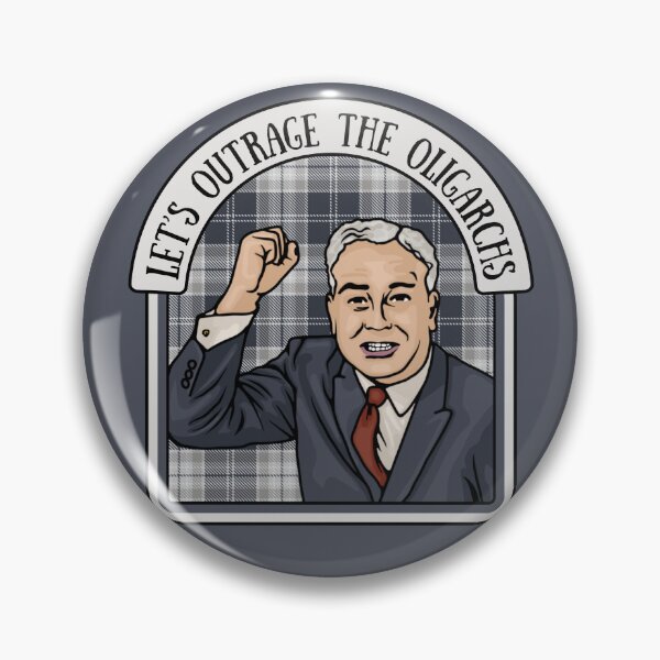 Item preview, Let's Outrage the Oligarchs designed and sold by Unhinged Heather.