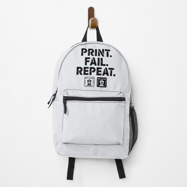 Item preview, Print. Fail. Repeat. – Maker's Mantra designed and sold by Jollys-ArtShop.