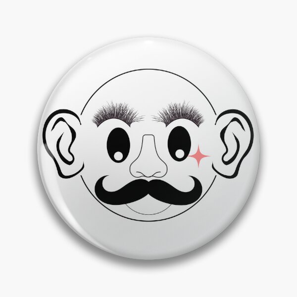 Item preview, Playful Cartoon Face with Bold Features designed and sold by creative cloud.