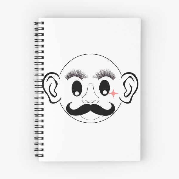 Item preview, Playful Cartoon Face with Bold Features designed and sold by creative cloud.
