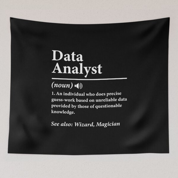 Item preview, Data Analyst Definition Data Scientist Data Science Expert designed and sold by DexertimaArt.