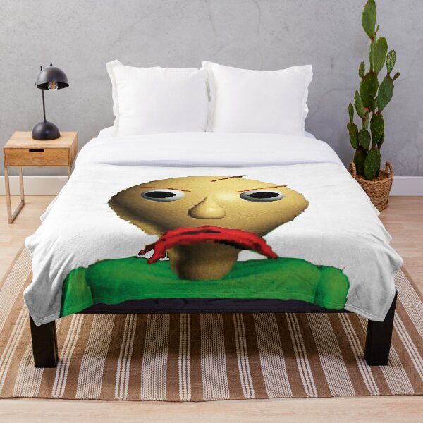 Baldi Throw Blankets Redbubble - codes for granny baldis basics roblox 2019