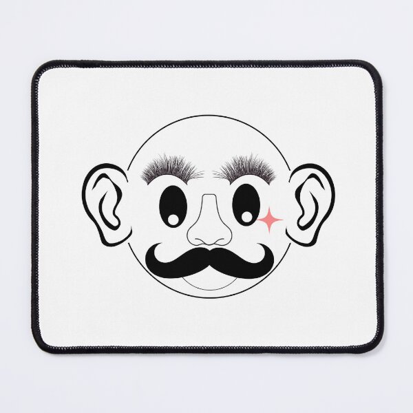 Item preview, Playful Cartoon Face with Bold Features designed and sold by creative cloud.
