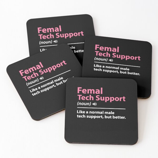 Item preview, Female Tech Support Definition designed and sold by DexertimaArt.
