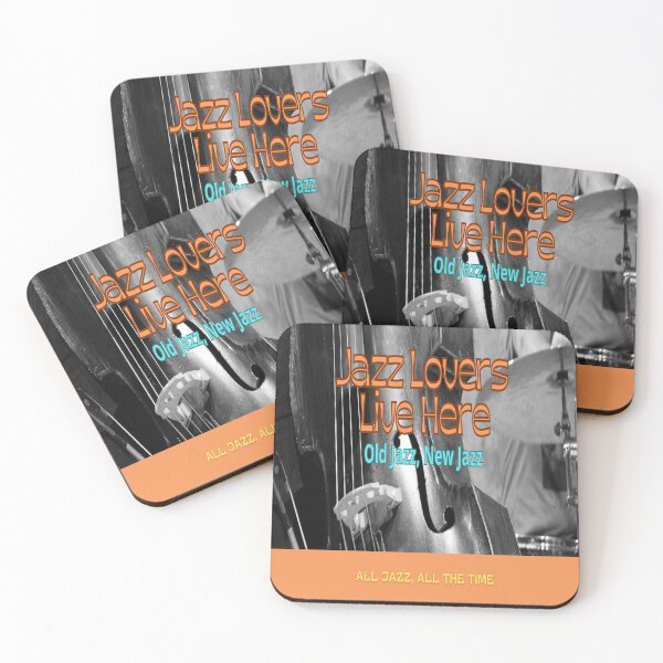 Item preview, Jazz Lovers Live Here designed and sold by BrightrDayMusicArt.