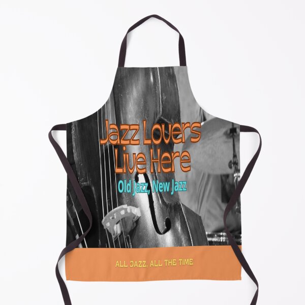 Item preview, Jazz Lovers Live Here designed and sold by BrightrDayMusicArt.