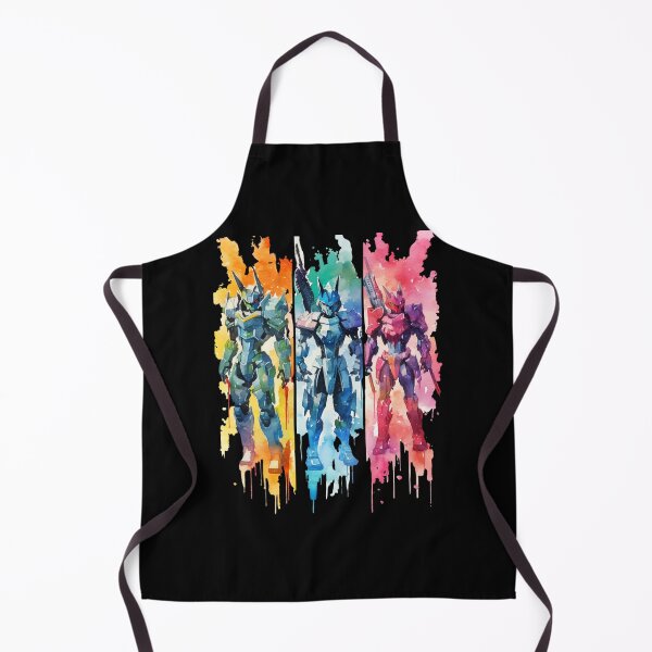 Item preview, Watercolor Brushstroke Anime Mecha designed and sold by The Mad Muffin.