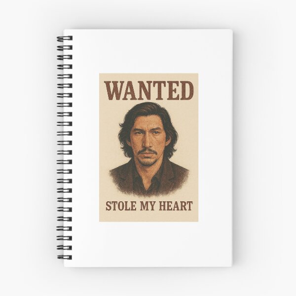 Item preview, Adam Driver Wanted Poster - Stole My Heart designed and sold by bbokie.