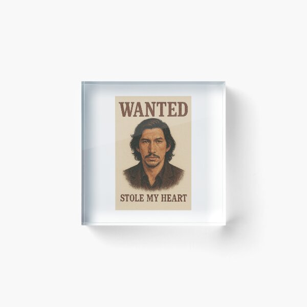 Item preview, Adam Driver Wanted Poster - Stole My Heart designed and sold by bbokie.