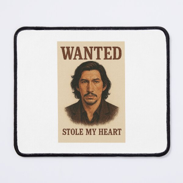 Item preview, Adam Driver Wanted Poster - Stole My Heart designed and sold by bbokie.