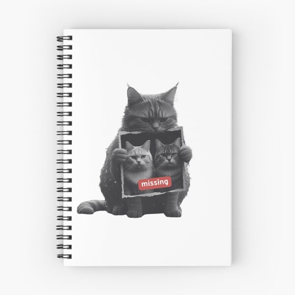 Item preview, Missing Cats Poster - Cute Feline Art designed and sold by LessIsArt.