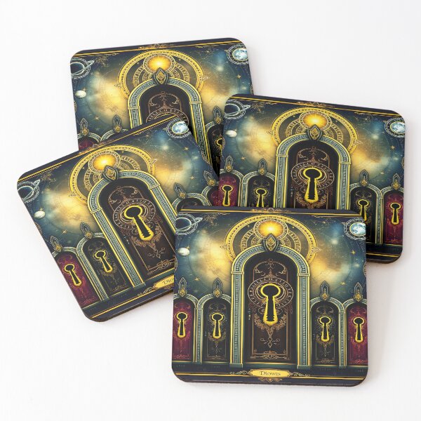 Item preview, Celestial Portal Keyhole Design designed and sold by Dakson Design - Fantasy Art.