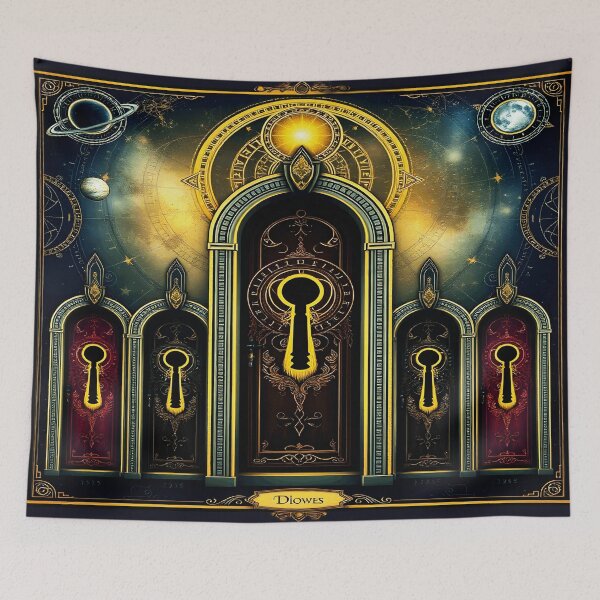 Item preview, Celestial Portal Keyhole Design designed and sold by Dakson Design - Fantasy Art.