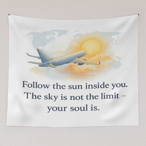 Item preview, "The Sky Is Not the Limit — The Soul Is" designed and sold by SoulPrints by Beata.