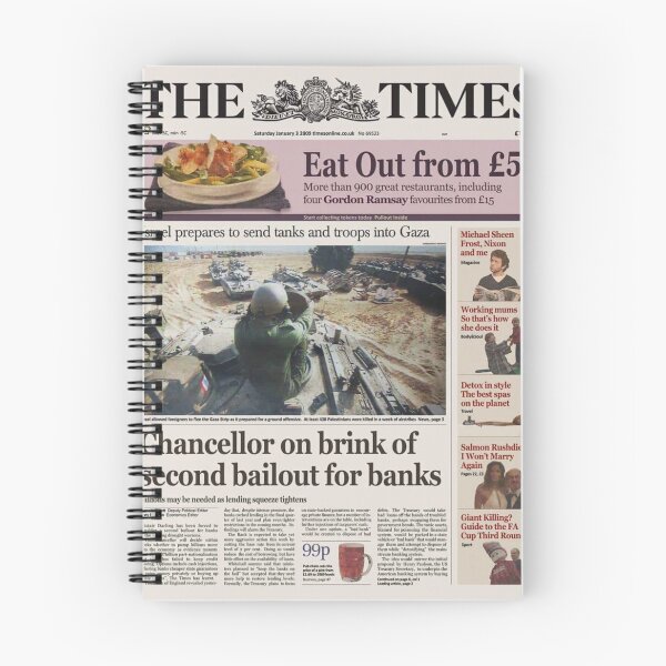 Item preview, Bitcoin The Times designed and sold by CyberRex.