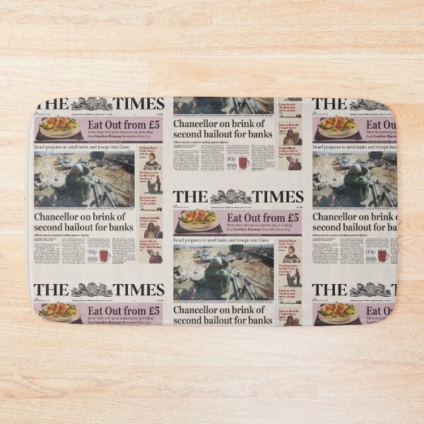Item preview, Bitcoin The Times designed and sold by CyberRex.