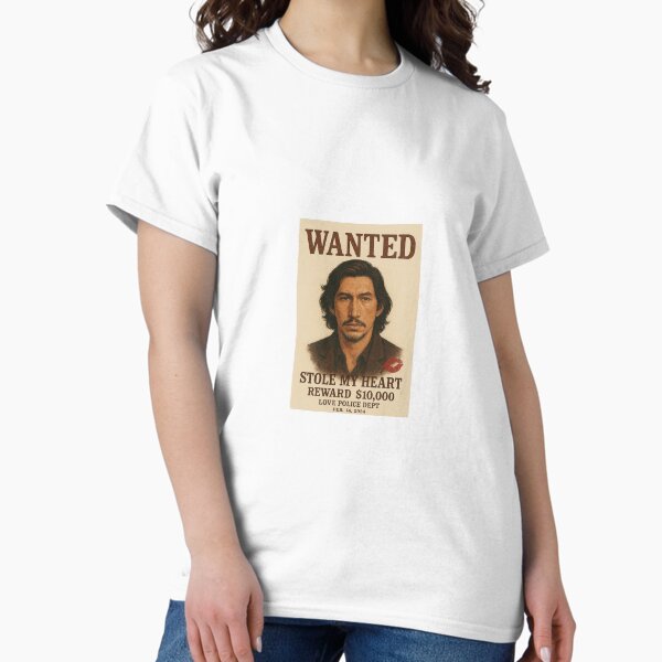 Aperçu de l'œuvre Avis de recherche d'Adam Driver - Il a volé mon cœur créée et vendue par bbokie.