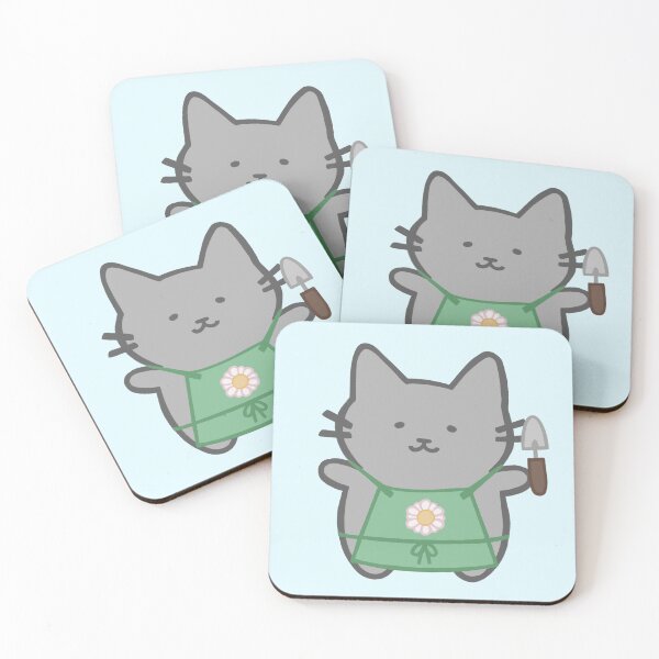 Item preview, Gardener Kitty designed and sold by garlicbread.475.