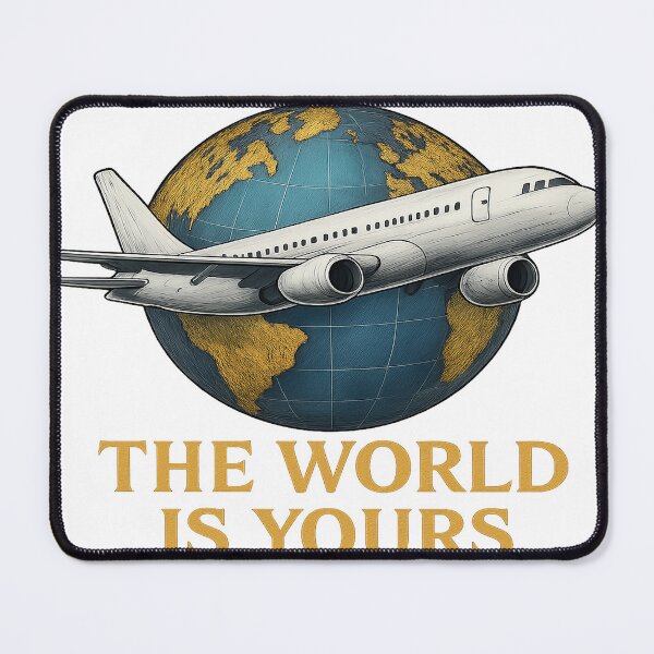 Item preview, The World Is Yours – Embrace the Journey designed and sold by SoulPrints by Beata.