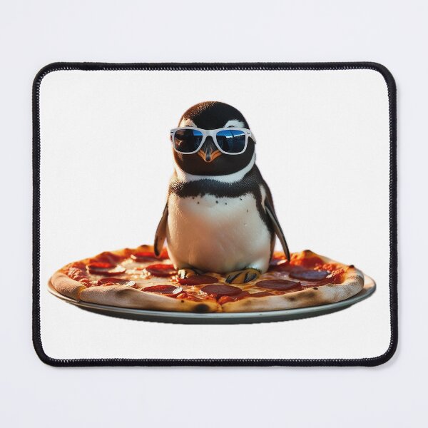 Item preview, Pizzarino, Penguin With Sunglasses On Pizza Meme - Italian Brainrot designed and sold by MentalCrumble.