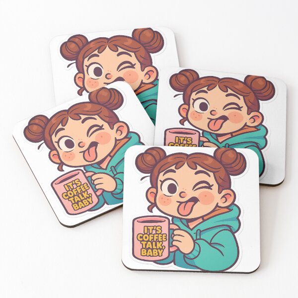 Item preview, It’s Coffee Talk, Baby designed and sold by MindsInBloom.