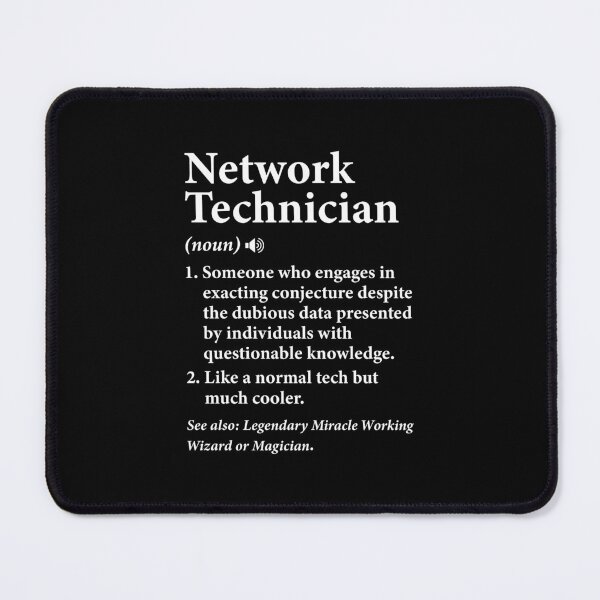 Item preview, Network Engineering Network Engineer Definition designed and sold by DexertimaArt.