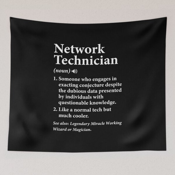 Item preview, Network Engineering Network Engineer Definition designed and sold by DexertimaArt.
