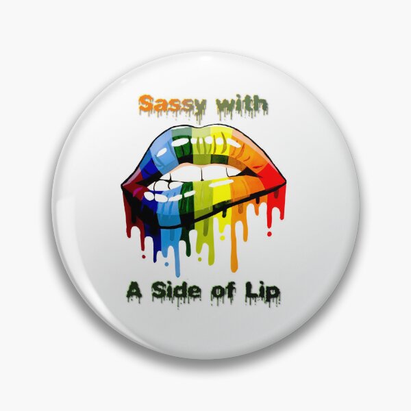 Item preview, Sassy With A Side of Lip designed and sold by AdamsonOriaya.