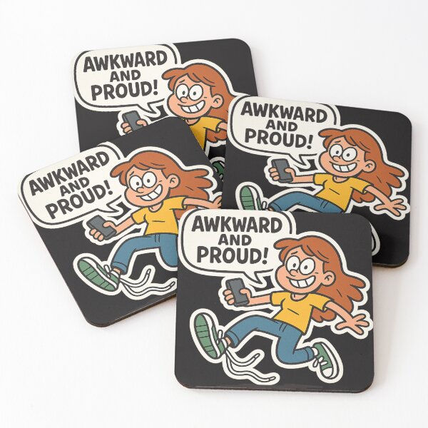 Item preview, awkward and proud designed and sold by MindsInBloom.